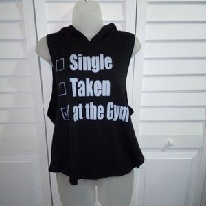 At the Gym hoodie top